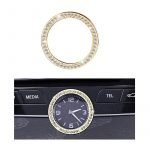 Car clock frame For Mercedes New C Class 2016-2019 / Gold Color
