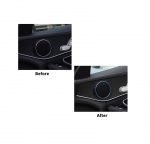 Frame for the side speakers of the car For Mercedes New C Class 2016-2019 / Blue Color - Image 6