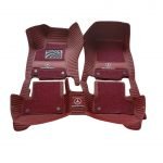 Car Mats High Quality Materials for MERCEDES W205  C  2016 - 2020 /  Red Color