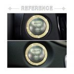 Engine start button switch frame For Mercedes New C Class 2016-2019 / Gold Color