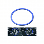 Car clock frame For Mercedes New E Class 2016-2019 / Blue Color
