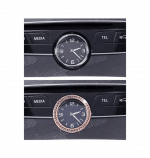 Car clock frame For Mercedes New E Class 2016-2019 / Rose Gold Color - Image 2