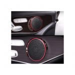 Frame for the side speakers of the car For Mercedes New C Class 2016-2019 / Red Color - Image 5