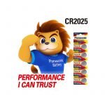 Panasonic lithium battery 3 Volte CR 2025 CH / 5B   ( 5 Pieces )