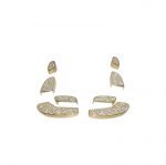 ⁦غطاء أزرار التحكم بمقعد السيارة  لمرسيدس  New E Class 2016-2019 / لون ذهبي ( 8 قطع )⁩ - الصورة ⁦3⁩