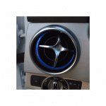 اطار داخلي لفتحات التكيف لمرسيدس C Class 2008-2014 / لون ازرق ( 4 قطع )