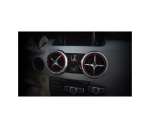 ⁦اطار داخلي لفتحات التكيف لمرسيدس C Class 2008-2014 / لون احمر ( 4 قطع )⁩ - الصورة ⁦2⁩