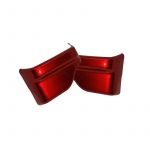 seat belt adjustment cover For Mercedes New C Class 2016-2019 / Red Color ( 2 Pieces )