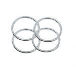 Inner frame for air conditioning vents For Mercedes New E Class 2016-2019 / Silver Color ( 4 Pieces )