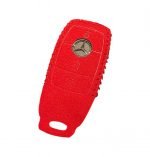 Car key cover For Mercedes E Class 2016-2019 / Red Color