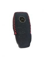 غطاء  لمفتاح السيارة لمرسيدس  E Class 2016-2019  / لون اسود X احمر