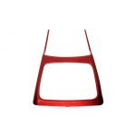 Car Armrest Rear Console Decoration Frame For Mercedes New E Class 2016-2019 / Red Color