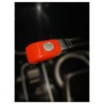 Car key cover  With Apple Tree Logo for Mercedes E Class 2016-2019 / Red Color