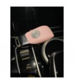 Car key cover  With Apple Tree Logo for Mercedes E Class 2016-2019 / Pink Color