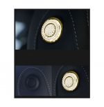 Cover for the headrest control button For Mercedes New C Class 2016-2019 ( 4 Pieces ) / Gold Color - Image 2