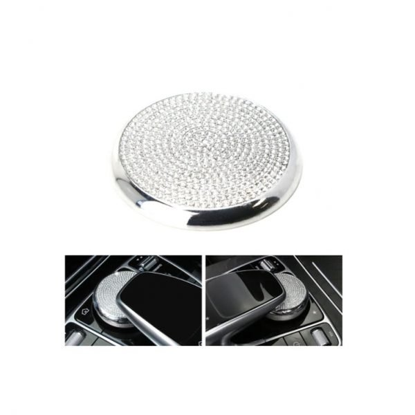 Multimedia buttons cover For Mercedes New C Class 2016-2019 / Silver Color