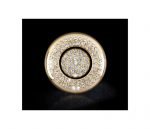 Cover for the headrest control button For Mercedes New C Class 2016-2019 ( 4 Pieces ) / Gold Color - Image 3