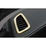 Air Conditioner Frame For Mercedes New E Class  2016-2019 ( 2 Pieces )  / Gold Color