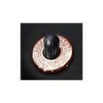 غطاء قفل باب السيارة لمرسيدس New E Class 2016-2019  ( 4 قطع ) / لون روز جولد