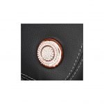 غطاء زر التحكم في مسند الرأس لمرسيدس  New C Class 2016-2019 ( 4 قطع ) / لون روز جولد