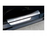 ⁦دواسة عتبة السيارة الداخلية مصنوعة من الالومنيوم  لمرسيدس  New E Class 2016-2019 ( 4 قطع )⁩ - الصورة ⁦4⁩