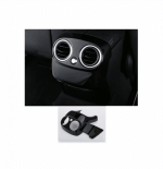 Rear air conditioner vents frame For Mercedes New C Class 2016-2019 ( 2 Pieces ) / Glossy Black Color