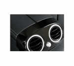 ⁦اطار لفتحات المكيف الخلفية لمرسيدس New E Class 2016-2019 ( 2 قطعة ) / لون اسود لامع⁩ - الصورة ⁦3⁩