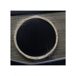 اطار للسماعات الجانبية للسيارة لمرسيدس New C Class 2016-2019 / لون ذهبي