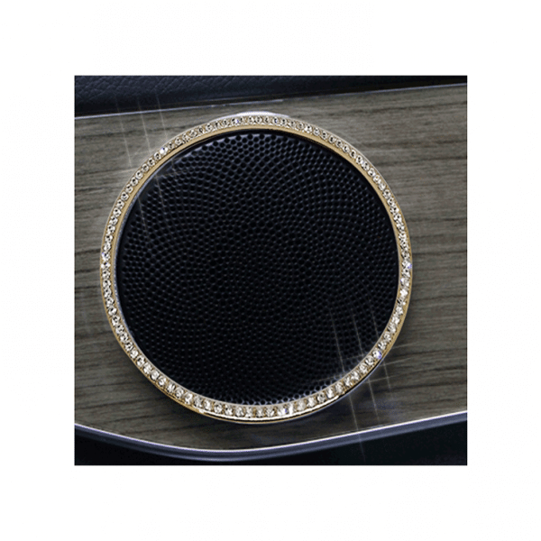 اطار للسماعات الجانبية للسيارة لمرسيدس New E Class 2016-2019 / لون ذهبي