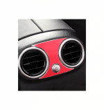 ⁦اكسسوار لتزين التكييف الخلفي للسيارة لمرسيدس  New E Class 2016-2019 / لون احمر⁩ - الصورة ⁦2⁩