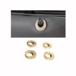 غطاء قفل باب السيارة لمرسيدس  GLA 2016-2019 ( 4 قطع ) / لون  ذهبي