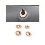 Cover Lock car door For Mercedes C Class 2008-2014  ( 4 Pieces) / Rose Gold Color