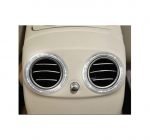 Outer Rear air conditioner vents frame For Mercedes  E Class 2019-2020 ( 2 Pieces ) / Silver Color