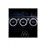 اطار داخلي لفتحات التكيف لمرسيدس B Class 2020  / لون فضي ( 5 قطع )