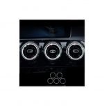 Inner frame for air conditioning vents For Mercedes B Class 2020 / Silver Color ( 5 Pieces )