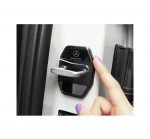 ⁦غطاء قفل باب السيارة لمرسيدس  A Class 2020 / لون اسود   ( 4 قطع )⁩ - الصورة ⁦2⁩