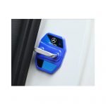 ⁦غطاء قفل باب السيارة لمرسيدس  A Class 2020 / لون ازرق   ( 4 قطع )⁩ - الصورة ⁦2⁩
