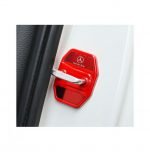 ⁦غطاء قفل باب السيارة لمرسيدس  A Class 2020 / لون احمر  ( 4 قطع )⁩ - الصورة ⁦2⁩