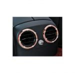 Outer Rear air conditioner vents frame For Mercedes New C Class 2016-2019 ( 2 Pieces ) / Rose Gold Color