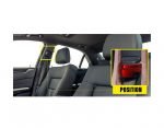 seat belt adjustment cover For Mercedes New C Class 2016-2019 / Red Color ( 2 Pieces ) - Image 3
