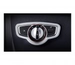 Outer tire car headlight control button For Mercedes New E Class 2016-2019 / Silver Color - Image 2