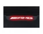 AMG accessories to decorate the rear part of the interior for all Mercedes models / Black X Red - Image 3