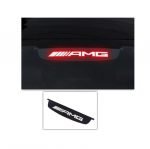 AMG accessories to decorate the rear part of the interior for all Mercedes models / Black X Red