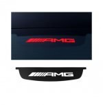 AMG accessories to decorate the rear part of the interior for all Mercedes models / Black X Red - Image 4