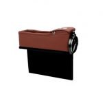 Multifunctional car seat side organizer for all makes and models of cars  ( 2 Pieces ) - WV100 / Brown X Black Color - Image 4
