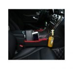 Multifunctional car seat side organizer for all makes and models of cars  ( 2 Pieces ) - WV100 / Red X Black Color - Image 2