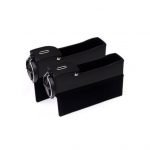 Multifunctional car seat side organizer for all makes and models of cars  ( 2 Pieces ) - WV100 / Black Color