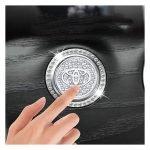 غطاء واطار زرار تشغيل المحرك مناسب لسيارات تويوتا - QR100