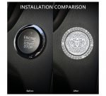 Engine start button cover and frame suitable for Toyota cars - QR100 - Image 4