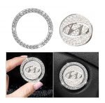 Engine start button cover and frame suitable for Hyundai cars - QR100 - Image 6